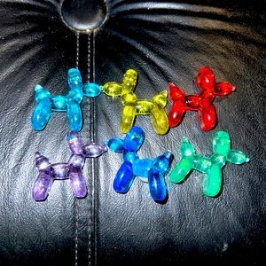 Dog balloon croc charms